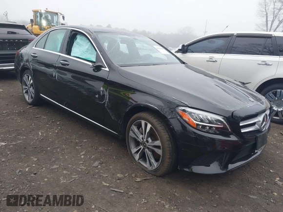 2019 Mercedes-Benz C 300 with VIN 55SWF8EB8KU291190, listed as a IAAI auction lot 41900184 with 48,541 mi miles and . Bid and sale history available at DreamBid. Image 1.