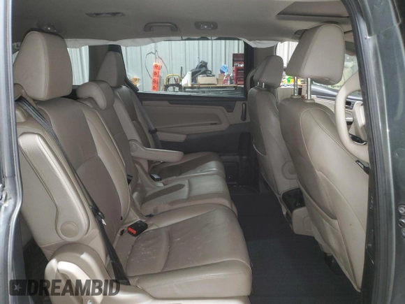 2018 Honda Odyssey EX-L with VIN 5FNRL6H78JB078953, listed as a Copart auction lot 83661974 with Not Provided miles and Non Repairable. Bid and sale history available at carsss.com. Image 11.