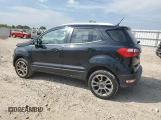 2018 Ford EcoSport Titanium z VIN MAJ6P1WL7JC195744, wystawiony jako Copart lot #68711664 z przebiegiem 6 770 mil mil oraz Szkoda całkowita • Salvage title. Historia ofert i sprzedaży dostępna na DreamBid. Obrazek 2.