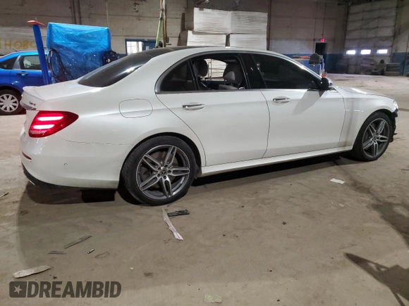 2019 Mercedes-Benz E 450 with VIN WDDZF6JB9KA508432, listed as a Copart auction lot 89379185 with 84,316 mi miles and Salvage Title. Bid and sale history available at DreamBid. Image 3.