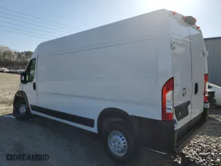 2025 Ram ProMaster Cargo Van Tradesman with VIN 3C6LRVDG2SE507796, listed as a Copart auction lot 52000485 with 12,758 mi miles and Clean Title. Bid and sale history available at carsss.com. Image 2.