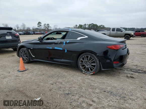 2017 Infiniti Q60 Sport z VIN JN1EV7EK8HM363406, wystawiony jako Copart lot #46192505 z przebiegiem 58 087 mil mil oraz Czysty tytuł • Clean title. Historia ofert i sprzedaży dostępna na DreamBid. Obrazek 2.