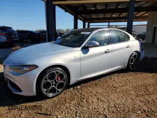 2022 Alfa Romeo Giulia Ti with VIN ZARFAMBN8N7662128, listed as a Copart auction lot 79995004 with 54,474 mi miles and Salvage Title. Bid and sale history available at carsss.com. Image 1.