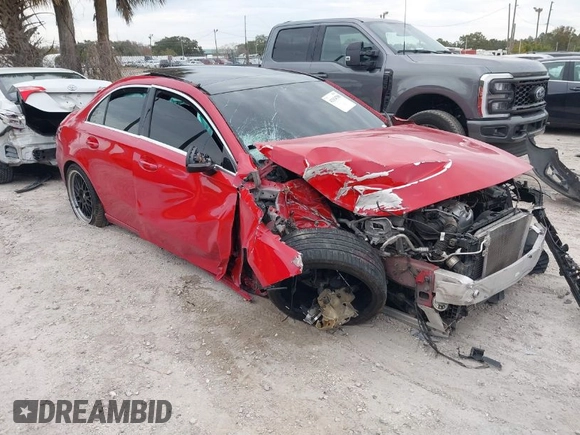 2019 Mercedes-Benz A 220 with VIN WDD3G4EB4KW016198, listed as a IAAI auction lot 41334708 with Not Provided miles and . Bid and sale history available at DreamBid. Image 1.