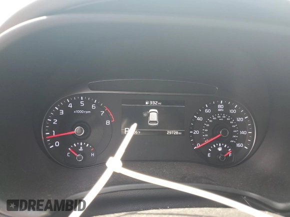 2021 Kia Soul Turbo with VIN KNDJ53AF4M7738682, listed as a Copart auction lot 54546095 with 29,728 mi miles and Salvage Title. Bid and sale history available at DreamBid. Image 9.