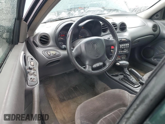 2001 Pontiac Grand Am GT with VIN 1G2NW52E81C266753, listed as a Copart auction lot 45086335 with 181,742 mi miles and Salvage Title. Bid and sale history available at carsss.com. Image 8.