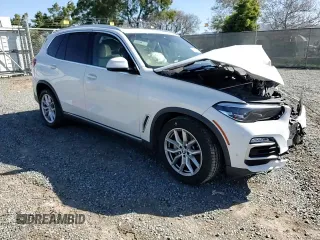 2020 BMW X5 xDrive40i with VIN 5UXCR6C02L9C46986, listed as a Copart auction lot 49099615 with Not provided miles and Salvage title. Bid and sale history available at DreamBid. Image 12.