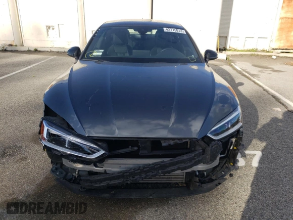 2019 Audi A5 Sportback Premium Plus with VIN WAUENCF5XKA007138, listed as a Copart auction lot 42775813 with 53,501 mi miles. Bid and sale history available at carsss.com. Image 5.