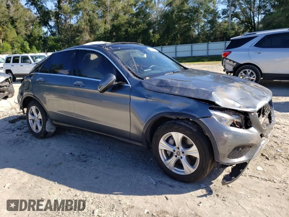 2018 Mercedes-Benz GLC with VIN WDC0G4JB2JV092004, listed as a Copart auction lot 69486082 with 53,381 mi miles. Bid and sale history available at carsss.com. Image 4.