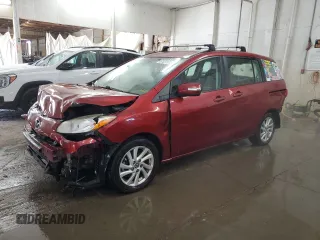 2014 Mazda 5 Sport z VIN JM1CW2BL1E0164721, wystawiony jako Copart lot #62631915 z przebiegiem 111 725 mil mil oraz Szkoda całkowita • Salvage title. Historia ofert i sprzedaży dostępna na DreamBid. Obrazek 1.