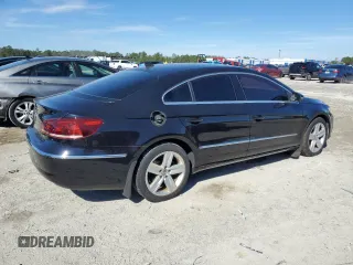 2015 Volkswagen CC Sport with VIN WVWBN7ANXFE820403, listed as a Copart auction lot 45813105 with 112,050 mi miles and Clean Title. Bid and sale history available at DreamBid. Image 3.