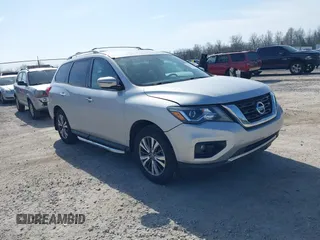 2019 Nissan Pathfinder SL with VIN 5N1DR2MN0KC583160, listed as a IAAI auction lot 41811725 with 81,682 mi miles and . Bid and sale history available at DreamBid. Image 1.