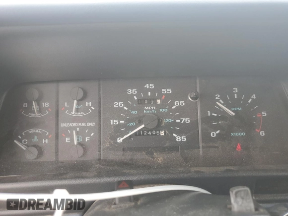 1994 Ford Ranger Splash with VIN 1FTCR14X4RPC10850, listed as a Copart auction lot 59966835 with 112,405 mi miles and Salvage title. Bid and sale history available at DreamBid. Image 9.