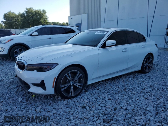 2020 BMW 3 Series 330i with VIN 3MW5R1J01L8B09509, listed as a Copart auction lot 55460555 with 123,720 mi miles and Clean Title. Bid and sale history available at DreamBid. Image 1.