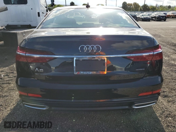 2019 Audi A6 Premium with VIN WAUK2AF2XKN033608, listed as a Copart auction lot 49681603 with 0 mi miles. Bid and sale history available at carsss.com. Image 6.
