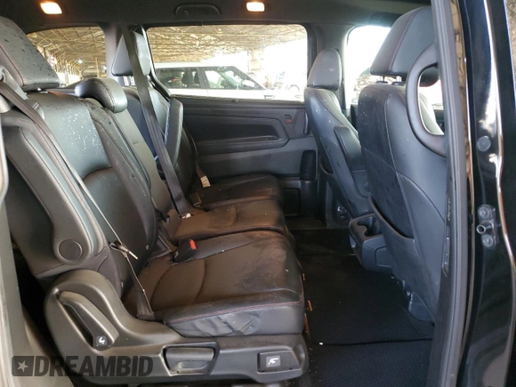 2023 Honda Odyssey Sport with VIN 5FNRL6H71PB025357, listed as a Copart auction lot 45682075 with 56,291 mi miles and Salvage Title. Bid and sale history available at carsss.com. Image 12.