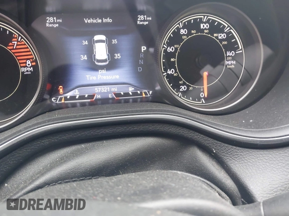 2021 Jeep Cherokee Trailhawk with VIN 1C4PJMBXXMD173102, listed as a IAAI auction lot 42205402 with 57,321 mi miles and . Bid and sale history available at DreamBid. Image 7.
