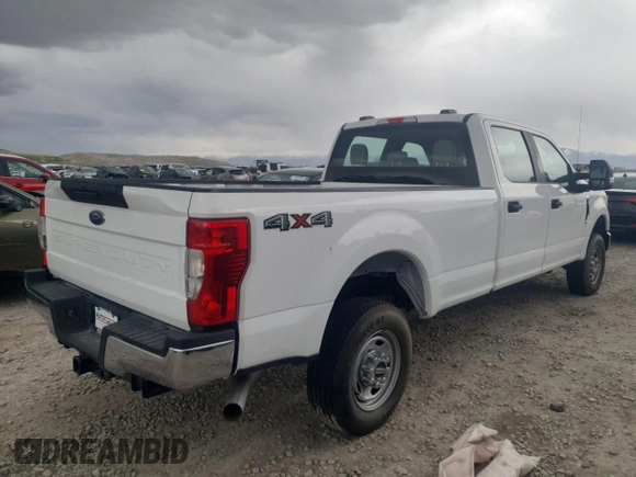 2021 Ford Super Duty F-250 SRW XL with VIN 1FT7W2B63MED54307, listed as a Copart auction lot 51346415 with 0 mi miles and Clean Title. Bid and sale history available at carsss.com. Image 3.