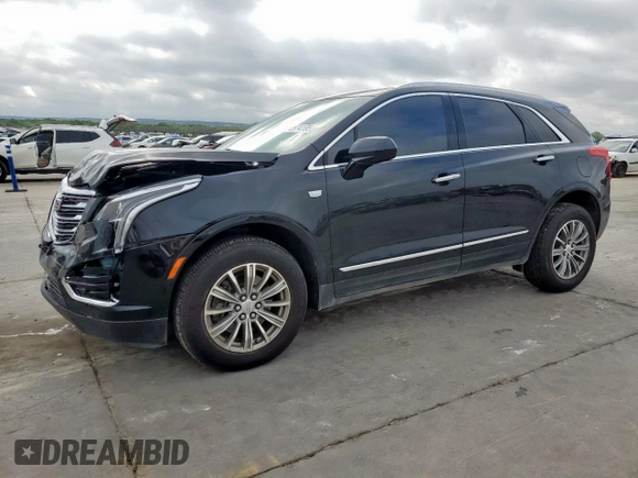 2019 Cadillac XT5 Luxury FWD with VIN 1GYKNCRS1KZ271223, listed as a Copart auction lot 50874195 with 29,843 mi miles and Salvage Title. Bid and sale history available at DreamBid. Image 1.