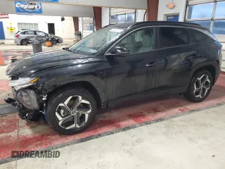 2024 Hyundai Tucson SEL with VIN 5NMJFCDE3RH350634, listed as a Copart auction lot 50632875 with 5,539 mi miles and Salvage Title. Bid and sale history available at carsss.com. Image 1.