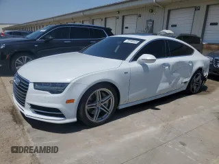2018 Audi A7 Premium Plus with VIN WAUW3AFC5JN084326, listed as a Copart auction lot 59166445 with 58,876 mi miles and Salvage title. Bid and sale history available at DreamBid. Image 1.