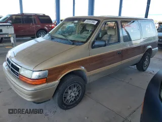 1991 Dodge Caravan z VIN 1B4GD54R1MX553940, wystawiony jako Copart lot #59332594 z przebiegiem 110 858 mil mil oraz Szkody całkowita. Historia ofert i sprzedaży dostępna na DreamBid. Obrazek 1.