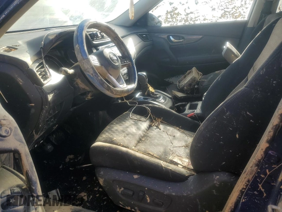 2017 Nissan Rogue SV with VIN KNMAT2MV1HP526492, listed as a Copart auction lot 47263465 with Not provided miles and Salvage title. Bid and sale history available at DreamBid. Image 7.