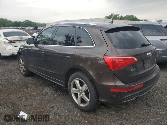 2011 Audi Q5 Premium Plus with VIN WA1DKAFP6BA078778, listed as a Copart auction lot 58724045 with 172,495 mi miles and Salvage title. Bid and sale history available at DreamBid. Image 2.