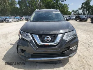 2017 Nissan Rogue SV with VIN KNMAT2MT0HP542942, listed as a Copart auction lot 59399095 with 60,010 mi miles and Salvage title. Bid and sale history available at DreamBid. Image 5.