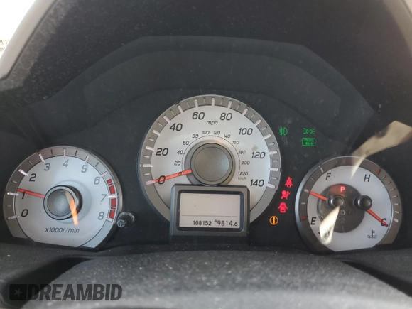 2013 Honda Pilot Touring with VIN 5FNYF4H94DB015989, listed as a Copart auction lot 52565905 with 108,152 mi miles and Salvage Title. Bid and sale history available at DreamBid. Image 9.