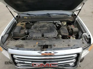 2016 GMC Canyon 2WD SLE with VIN 1GTG5CE39G1375068, listed as a Copart auction lot 65466624 with 114,696 mi miles and Salvage Title. Bid and sale history available at carsss.com. Image 11.