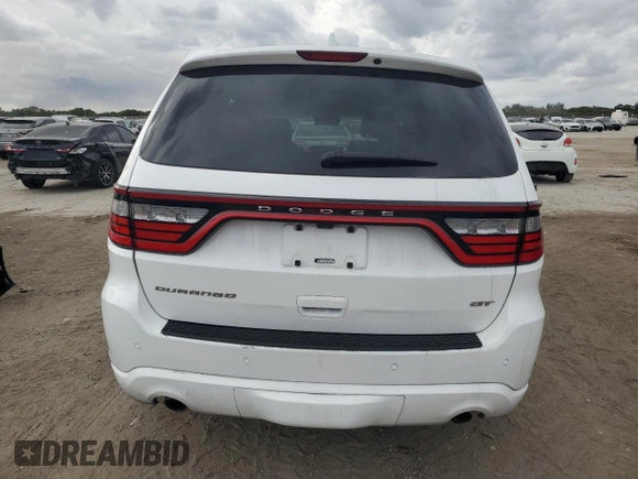 2018 Dodge Durango GT with VIN 1C4RDHDG6JC371777, listed as a Copart auction lot 88643665 with 84,745 mi miles and Salvage title. Bid and sale history available at DreamBid. Image 6.