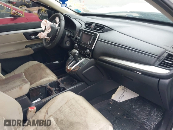 2018 Honda CR-V LX with VIN 2HKRW5H35JH407625, listed as a IAAI auction lot 41790059 with 80,000 mi miles. Bid and sale history available at carsss.com. Image 5.