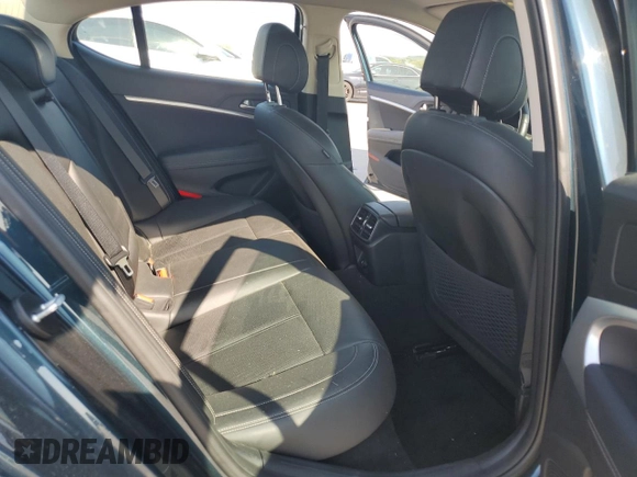 2022 Genesis G70 2.0T with VIN KMTG34TA1NU094232, listed as a Copart auction lot 67661714 with 43,350 mi miles and Salvage Title. Bid and sale history available at carsss.com. Image 10.