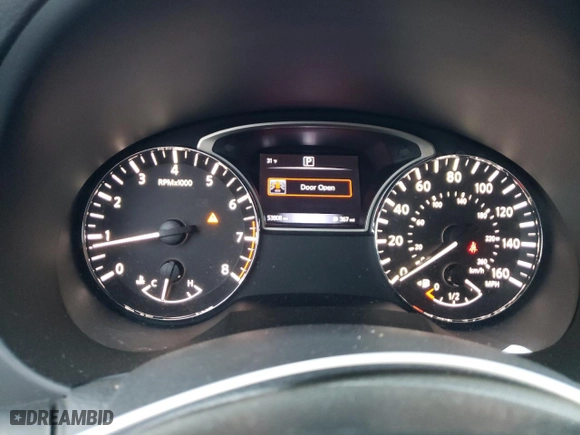2017 Nissan Altima 2.5 SV with VIN 1N4AL3AP2HC263230, listed as a Copart auction lot 44708855 with 53,808 mi miles and Salvage Title. Bid and sale history available at carsss.com. Image 9.