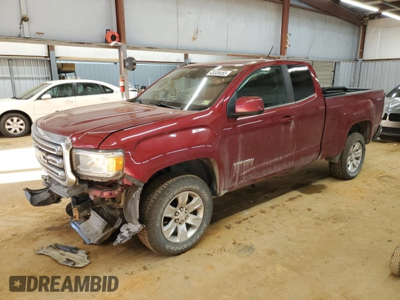2018 GMC Canyon 4WD All Terrain w/Cloth with VIN 1GTH6CEN3J1215455, listed as a Copart auction lot 43336465 with 146,157 mi miles and Salvage Title. Bid and sale history available at carsss.com. Image 1.