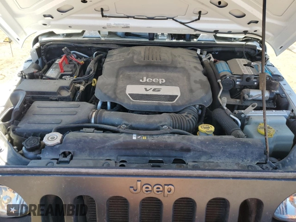 2017 Jeep Wrangler Sport with VIN 1C4AJWAG3HL577566, listed as a Copart auction lot 50640425 with 35,090 mi miles and Salvage Title. Bid and sale history available at DreamBid. Image 11.