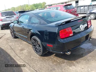 2008 Ford Mustang GT Deluxe with VIN 1ZVHT82H685173559, listed as a IAAI auction lot 42070328 with 143,636 mi miles and . Bid and sale history available at carsss.com. Image 3.
