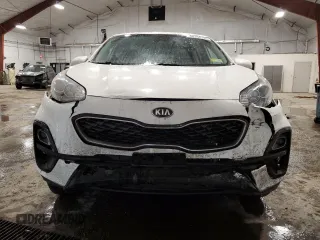 2020 Kia Sportage LX with VIN KNDPMCAC7L7661985, listed as a Copart auction lot 46394705 with 74,755 mi miles and Salvage Title. Bid and sale history available at carsss.com. Image 5.