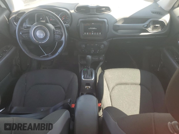 2020 Jeep Renegade Altitude with VIN ZACNJABBXLPL83867, listed as a Copart auction lot 53523955 with 59,045 mi miles and Salvage title. Bid and sale history available at DreamBid. Image 8.