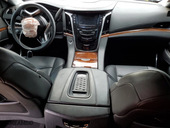 2017 Cadillac Escalade Premium Luxury with VIN 1GYS4CKJ0HR349052, listed as a Copart auction lot 42430434 with 44,598 mi miles and Salvage Title. Bid and sale history available at carsss.com. Image 8.