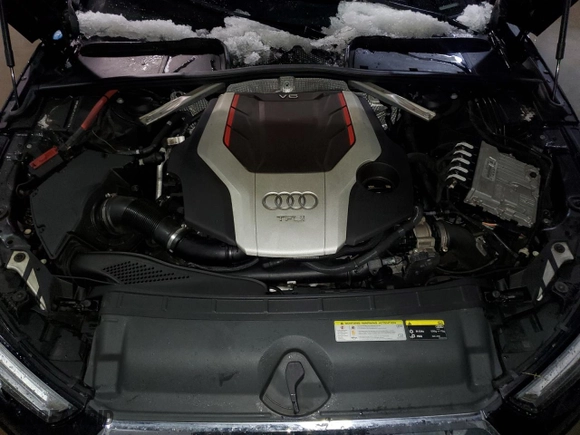 2018 Audi S4 Premium Plus with VIN WAUB4AF46JA002776, listed as a Copart auction lot 42753083 with 35,590 mi miles. Bid and sale history available at carsss.com. Image 11.