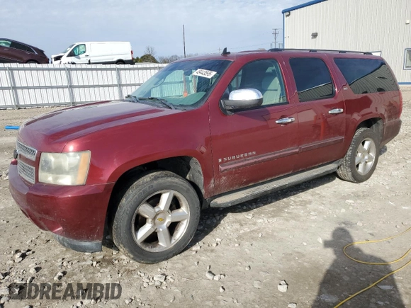 2008 Chevrolet Suburban LT w/2LT with VIN 3GNFK16308G110492, listed as a Copart auction lot 49443595 with 163,780 mi miles and Clean Title. Bid and sale history available at carsss.com. Image 1.