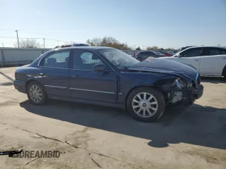 2003 Hyundai Sonata GLS with VIN KMHWF35H43A884186, listed as a Copart auction lot 84385254 with 82,160 mi miles and Salvage Title. Bid and sale history available at carsss.com. Image 4.