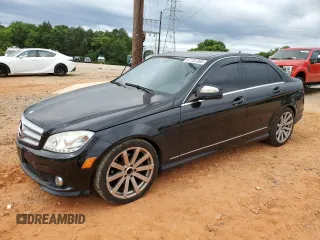 2008 Mercedes-Benz C 300 Sport with VIN WDDGF81X18F144808, listed as a Copart auction lot 57757395 with 188,098 mi miles and Salvage title. Bid and sale history available at DreamBid. Image 1.