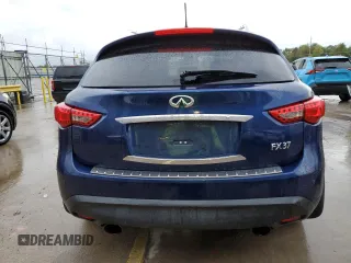 2013 Infiniti FX with VIN JN8CS1MWXDM171286, listed as a Copart auction lot 71701993 with 76,050 mi miles and Salvage Title. Bid and sale history available at carsss.com. Image 6.