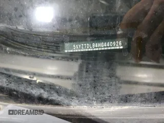2017 Hyundai Santa Fe 2.4L z VIN 5XYZTDLB4HG440926, wystawiony jako Copart lot #54993155 z przebiegiem 171 724 mil mil oraz Szkoda całkowita • Salvage title. Historia ofert i sprzedaży dostępna na DreamBid. Obrazek 14.