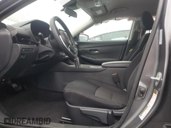 2024 Nissan Sentra SV with VIN 3N1AB8CV4RY307083, listed as a Copart auction lot 60912005 with 37,070 mi miles and Salvage title. Bid and sale history available at DreamBid. Image 7.