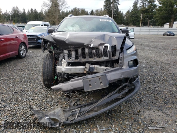 2014 Jeep Cherokee Altitude with VIN 1C4PJMCB1EW241229, listed as a Copart auction lot 84825234 with 179,361 mi miles and Salvage Title. Bid and sale history available at carsss.com. Image 5.