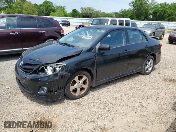 2012 Toyota Corolla L with VIN 2T1BU4EE2CC877883, listed as a Copart auction lot 53095055 with 139,644 mi miles and Salvage Title. Bid and sale history available at carsss.com. Image 1.